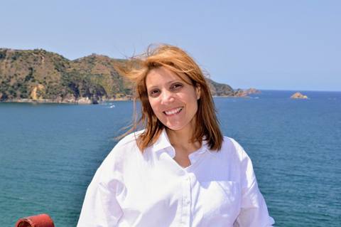 Portrait — bord de mer